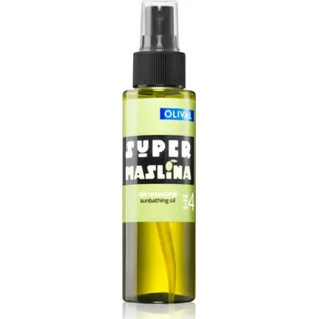Přípravek na opalování Olival SUPER Olive suchý olej na opalování SPF 4 100 ml