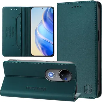 Pouzdro na tablet VSECHNONAMOBIL 104608 RINA Zaklápěcí pouzdro pro Vivo V50 5G tmavě zelené