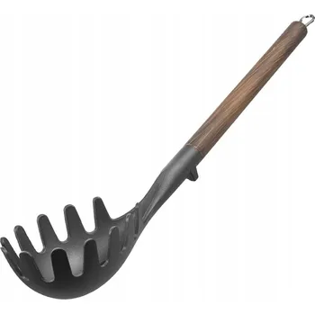 Příbor Kuchyňská lžíce/vidlička na servírování špaget a těstovin s teflonovým povrchem