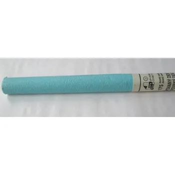 Balící papír Krepový papír 50x200cm světle modrý 60% zkrepování
