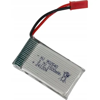 Akumulátor 1500 mAh 3.7 V zástrčka JST baterie pro RC hračky