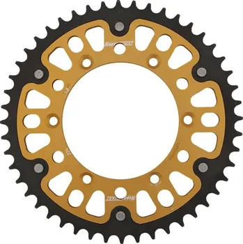 Řetězová sada pro motocykl Rozeta SUPERSPROX STEALTH RST-224:48-GLD zlatá 48 zubů, 520 RST-224:48-GLD