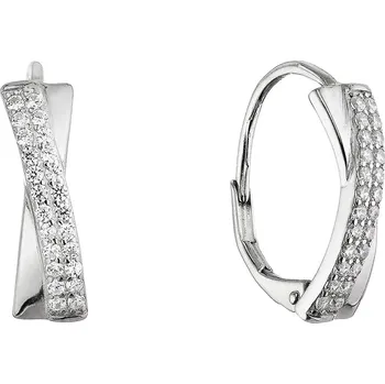 Náušnice Stříbrné visací náušnice 11673.1