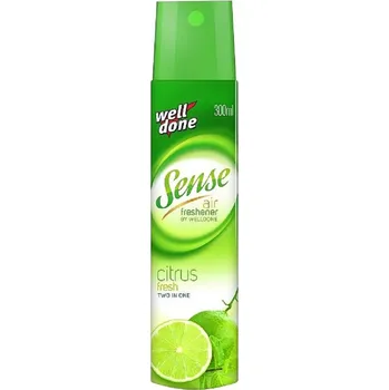 Osvěžovač vzduchu Osvěžovač ve spreji - SENSE - Citrus 300 ml (citron)