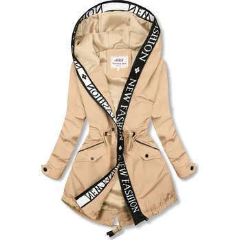 Pánská móda Béžová parka FASHION