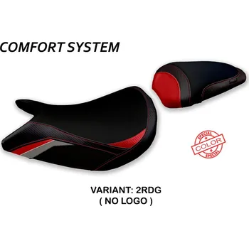 Moto sedlo TPZ Italia Potah sedla Suzuki GSX S 1000 (15-20) Pahia special color comfort model potah sedla: bez loga 2RDG (red-grey)