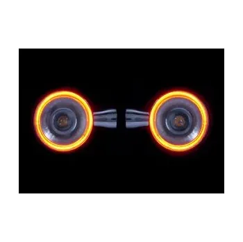 Osvětlení pro motocykl Louis Blinkr 3v1 ve tvaru kulky Kellermann 1000 DF černý Barva: černá