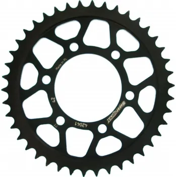 Řetězová sada pro motocykl Řetězová rozeta SUPERSPROX RFE-820:42-BLK černý 42 zubů, 520 SUZUKI DR 250 1982-1987