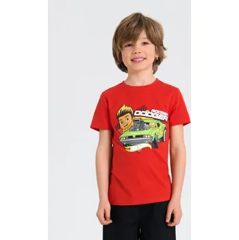 Chlapecké tričko Sinsay - Tričko Hot Wheels - červená - 699ER-33X - 699ER-33X-140