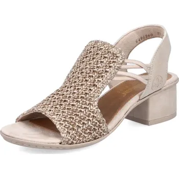 Dámské sandále Dámské sandály RIEKER 64962-60 béžová S5 42