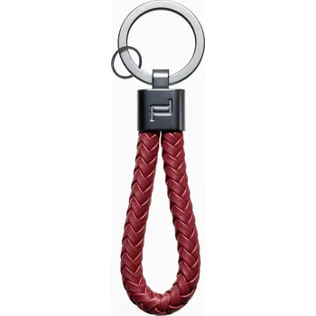 Porsche Design Keyring Leather Cord klíčenka s koženým řemínkem červená