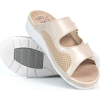 Dámské pantofle BATZ - Dámské pantofle TRUDI, béžové Velikost: 40