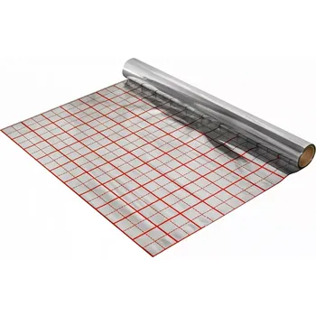 rozdělovač topení Willy rastrovaná fólie AL - plocha 50m2 / bal (WILLY 24169)