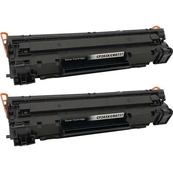 Double pack toneru Canon CRG-737 - 9435B002 kompatibilní černý