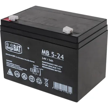 Dětské elektrovozidlo Mamido Gelová baterie 24V 5Ah