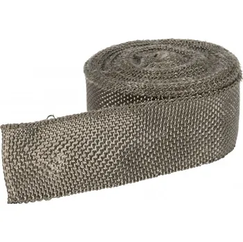 Výfuk pro motocykl Louis Omotávka na výfuk olivová zelená - šířka 50 mm