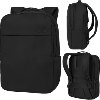 Městský batoh ČERNÝ PÁNSKÝ NOTEBOOK BATOH BUSINESS PREMIUM CP