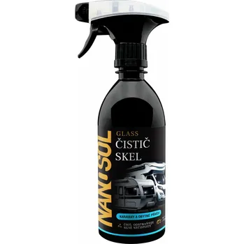 Čistič autoskla Čistič skel GLASS na karavany a obytné přívěsy 500ml NANOSOL