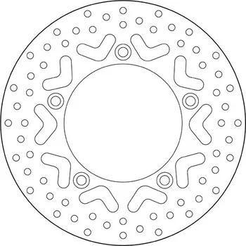 Brzdový kotouč Brzdový kotouč BREMBO 68B40794 fix KYMCO People 300 GT 2010-2017