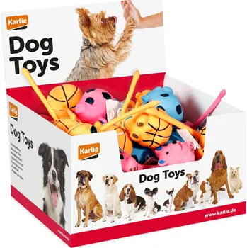 Hračka pro psa Karlie Hračka latexová s ocasem display 16cm