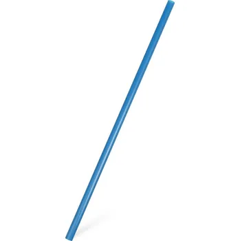 Jednorázové nádobí Slámka / brčko rovné modré znovu použitelné 25cm/pr. 8mm