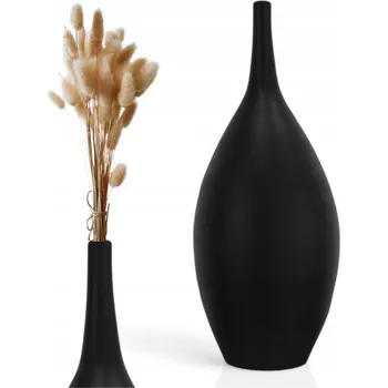 Váza Dekorativní váza 47 cm černá
