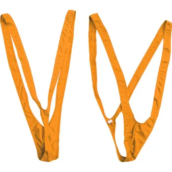 Karnevalový kostým Borat Mankini - Oranžové