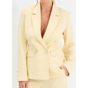 Dámské sako Sinsay - Blejzr - žlutá - 570DA-10X - 570DA-10X-XXS