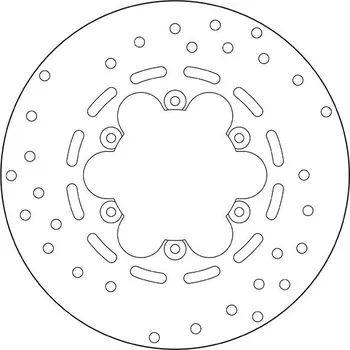 Brzdový kotouč Brzdový kotouč BREMBO 68B40772 fix 68B40772