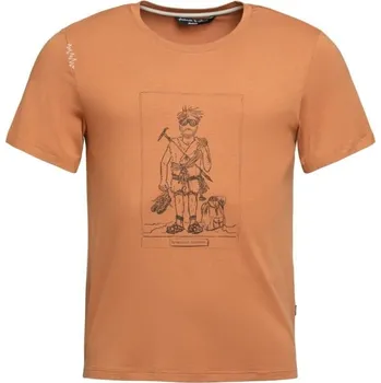 Pánské tričko Chillaz Homo Mons Ascendere Orange Brown M