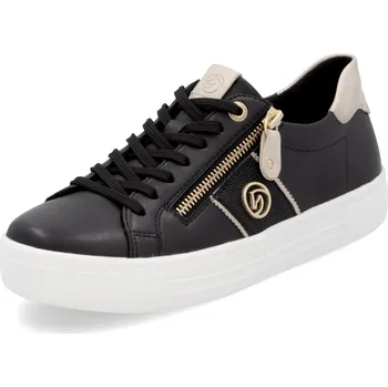 Dámská obuv DÁMSKÉ TENISKY REMONTE D0919-03 ČERNÁ Barva: Černá, Velikost: 38