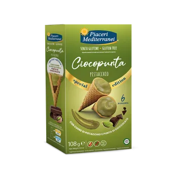 Piaceri Mediterranei CIOCOPUNTA PISTÁCIOVÉ MINIKORNOUTKY 108g (6ks)