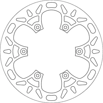 Brzdový kotouč brzdový kotouč, NEWFREN YAMAHA YZ 450 F 2003-2018