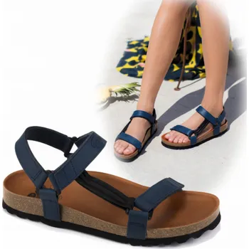 Pánské polobotky FOOTWEAR HEAVEN AD MED MF230091007 VELIKOST. 45 BARVA MODRÁ