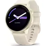 Garmin - 010-02985-01 - vívoactive® 6 Lunar Gold / řemínek Bone