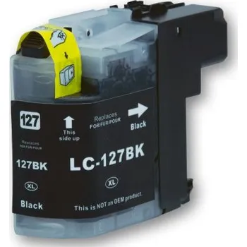 Cartridge Brother LC-127XLBK - LC127XLBK kompatibilní černá