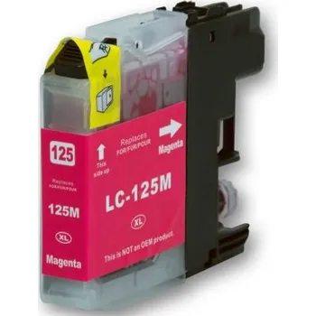 Cartridge Brother LC-125XLM - LC125XLM kompatibilní purpurová
