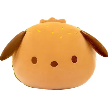 plyšák Hamburger Plyšová hračka, Legrační plněné Cheeseburger