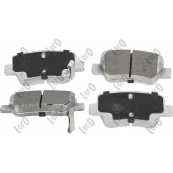 Brzdová destička Sada brzdových destiček, kotoučová brzda ABAKUS 231-02-100