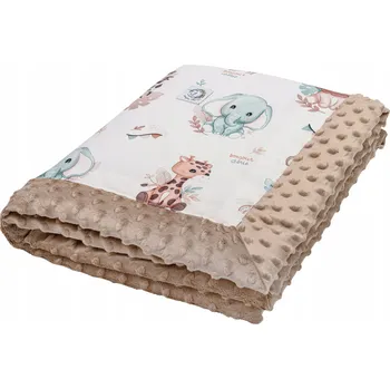 Prostěradlo Deka Bonjour Cherie 140 x 200 cm béžová