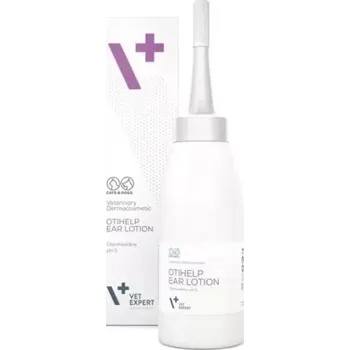 Kosmetika pro psa Vet Expert OTIHELP EAR LOTION 75ml - přípravek pro péči o uši pro psy a kočky