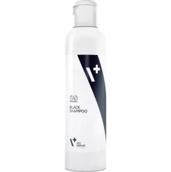 Kosmetika pro psa Vet Expert BLACK SHAMPOO - 250 ml - speciální šampon určený pro psy a kočky s tmavou barvou srsti