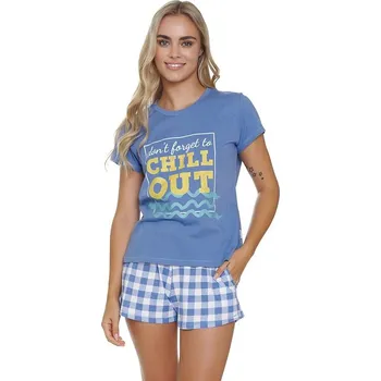 Dámské noční prádlo Dámské pyžamo Chill out II modré XL