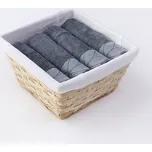 Matějovský Košík ručníků Beech šedomodrá 4 ks