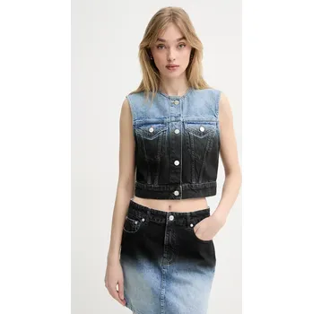 Dámská vesta Džínová vesta Moschino Jeans 1002.3719 modrá 55J, vel. S