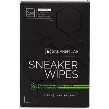 Přípravek pro údržbu obuvi Ubrousky na čištění obuvi Sneaker LAB 12 Sneaker Wipes box SWZ.012 bílá 00X, EUR ONE SIZE