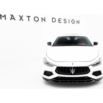 Autodíl Spojler pod nárazník lipa Maserati Ghibli Modena Mk3 Facelift černý lesklý plast