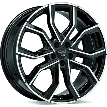 Auto-moto Alu disk MSW URBAN CROSS MSW 41 8x19, 5x112, 73, ET27 GLOSS BLACK FULL POLISHED