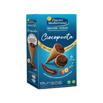 Piaceri Mediterranei CIOCOPUNTA ČOKOLÁDOVÉ MINIKORNOUTKY 108g (6ks)