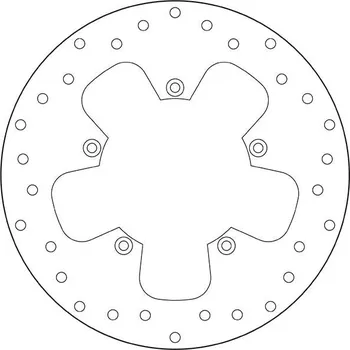 Brzdový kotouč Brzdový kotouč BREMBO 68B40798 fix APRILIA Atlantic 200 2003-2004